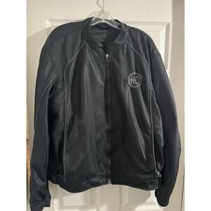 Harley Davidson Motorcycle Jacket Mens 2XL Mesh Riding Biker Eagle Y2K